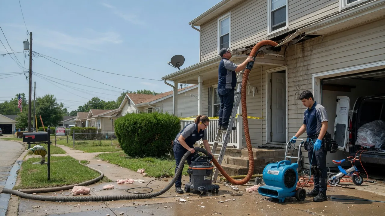 Water Damage Restoration in La Moille, IL near me